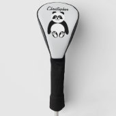 パンダデザイン ゴルフヘッドカバー (正面)