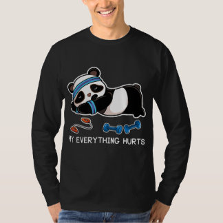 パンダトレーニングジムマイオールワザ Tシャツ
