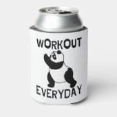 パンダトレーニングジム 缶クーラー (缶裏面)