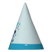 パンダドリンクブルーボバブルティー誕生日 パーティーハット (右)