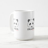 パンダドリーマー コーヒーマグカップ (正面左)