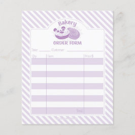 パンダドーナツベーカリー注文型枠 チラシ