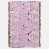 パンダドーナツ スローブランケット (正面縦)