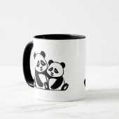 パンダハギングマグ マグカップ (正面左)