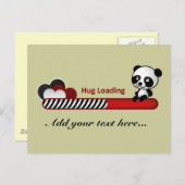 パンダハグ荷重 ポストカード (正面/裏面)