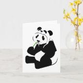 パンダハットノテカーズ カード (黄色い花)