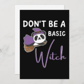 パンダハロウィーン魔女の魔女は基本ではない シーズンカード (正面/裏面)