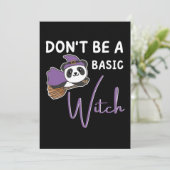 パンダハロウィーン魔女の魔女は基本ではない シーズンカード (スタンド正面)