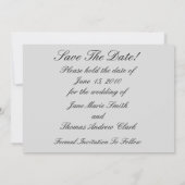 パンダハート日付の保存 セーブザデート (裏面)