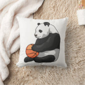 パンダバスケットボール選手バスケットボール クッション (ブランケット)
