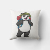 パンダバックパック付きハイカー クッション (裏面)