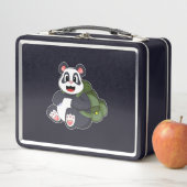 パンダバックパック付きハイカー メタルランチボックス (インサイチュ)