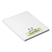 パンダバナー ノートパッド (アングル)