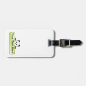 パンダバナー ラゲッジタグ (正面横)