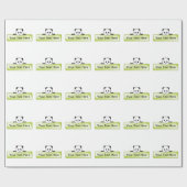 パンダバナー ラッピングペーパー (フラット)