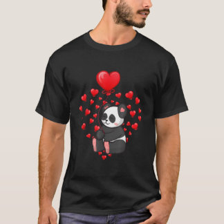 パンダバルーン彼 Tシャツ