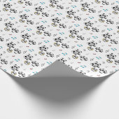 パンダバンド – 1000パンドラ(PANDA)by Amanda Roos ラッピングペーパー (角)