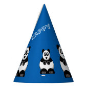 パンダバースデーパーティーハット パーティーハット (左)