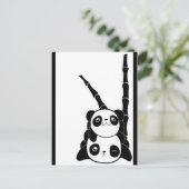 パンダパイルポストカード ポストカード (スタンド正面)