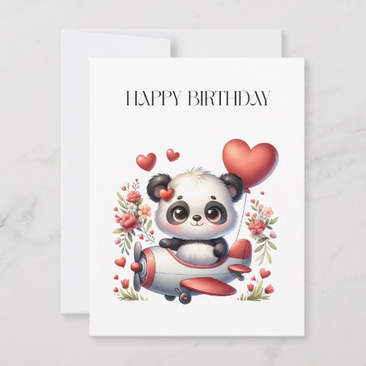 パンダパイロット 誕生日 (正面)