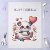パンダパイロット 誕生日 薄葉紙 (クラフト)