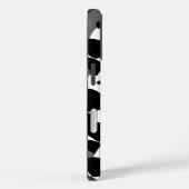 パンダパターン（の模様が）ある Case-Mate iPhoneケース (裏面 / 右)