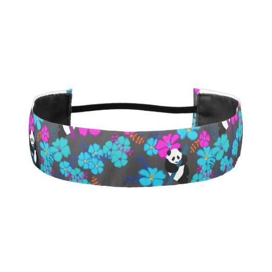 パンダパラダイス開花 アスレチックヘッドバンド (正面)