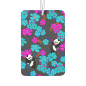 パンダパラダイス開花 カーエアーフレッシュナー (裏面)