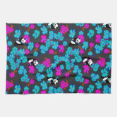 パンダパラダイス開花 キッチンタオル (横)