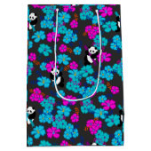 パンダパラダイス開花 ミディアムペーパーバッグ (裏面)