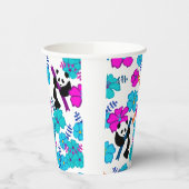 パンダパラダイス開花 紙コップ (左)