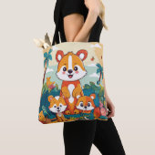 パンダパラダイス トートバッグ (クローズアップ)