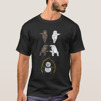 パンダパンダフュージョンGifポーラベア Tシャツ