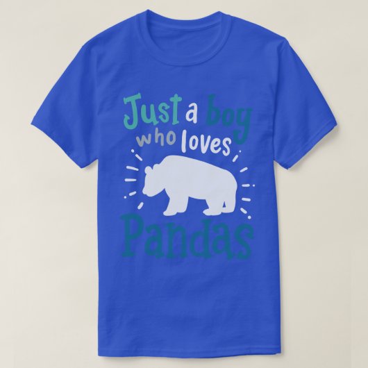 パンダパンダベアパンダ恋人1 Tシャツ (デザイン正面)