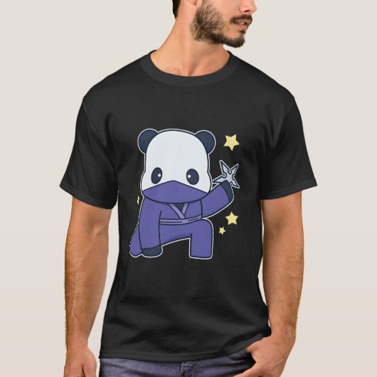 パンダパンドベア忍者 Tシャツ (正面)