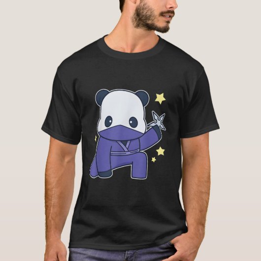 パンダパンドベア忍者 Tシャツ (正面)