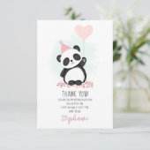 パンダパーティーありがとう 招待状 (スタンド正面)
