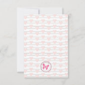 パンダパーティーありがとう 招待状 (裏面)