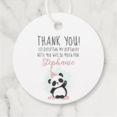 パンダパーティー フェイバータグ (裏面)