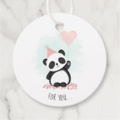 パンダパーティー フェイバータグ (正面)