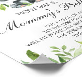 パンダピンクフローラママのお腹のゲーム ポスター (角)