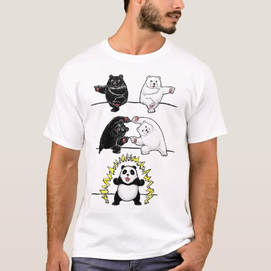 パンダフュージョン Tシャツ (正面)