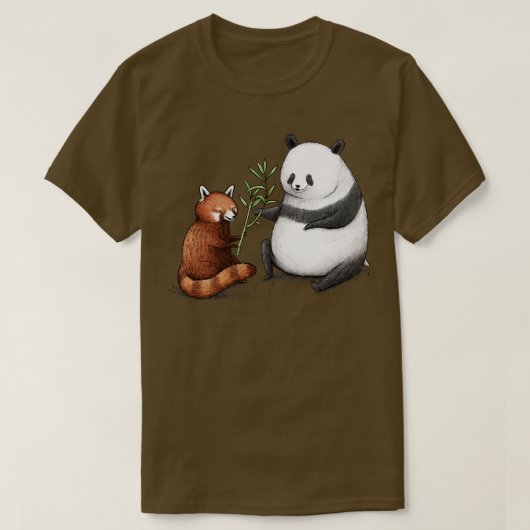 パンダフレンズ Tシャツ (デザイン正面)