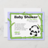 パンダブー 招待状 (正面)