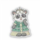 パンダプリンセス シール (正面)