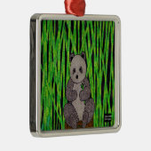 パンダプレミアムオーナメント メタルオーナメント (右)