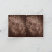 パンダベアとかわいいクラウドフレンドカードダークグランジー  カード (内部)