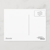 パンダベアとピンク《植物》百日草の花はがき ポストカード (裏面)