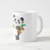 パンダベアとリュックサック ジャンボコーヒーマグカップ (正面右)