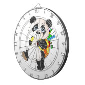 パンダベアとリュックサック ダーツボード (正面右)